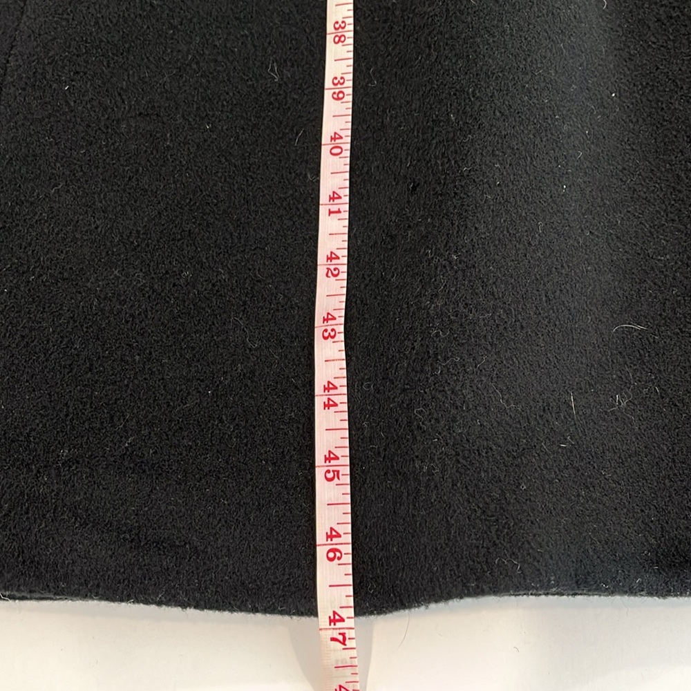 Wool Cashmere Coat in Black by J.G. Hook - Picture 11 of 12